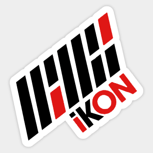 B IKON LOGO Sticker